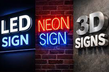 3d letters & led neon signs